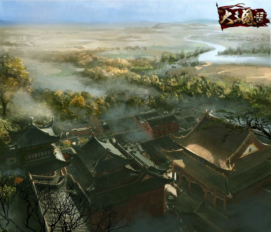 大气磅薄!《大三国志》霸气城池原画独家首曝